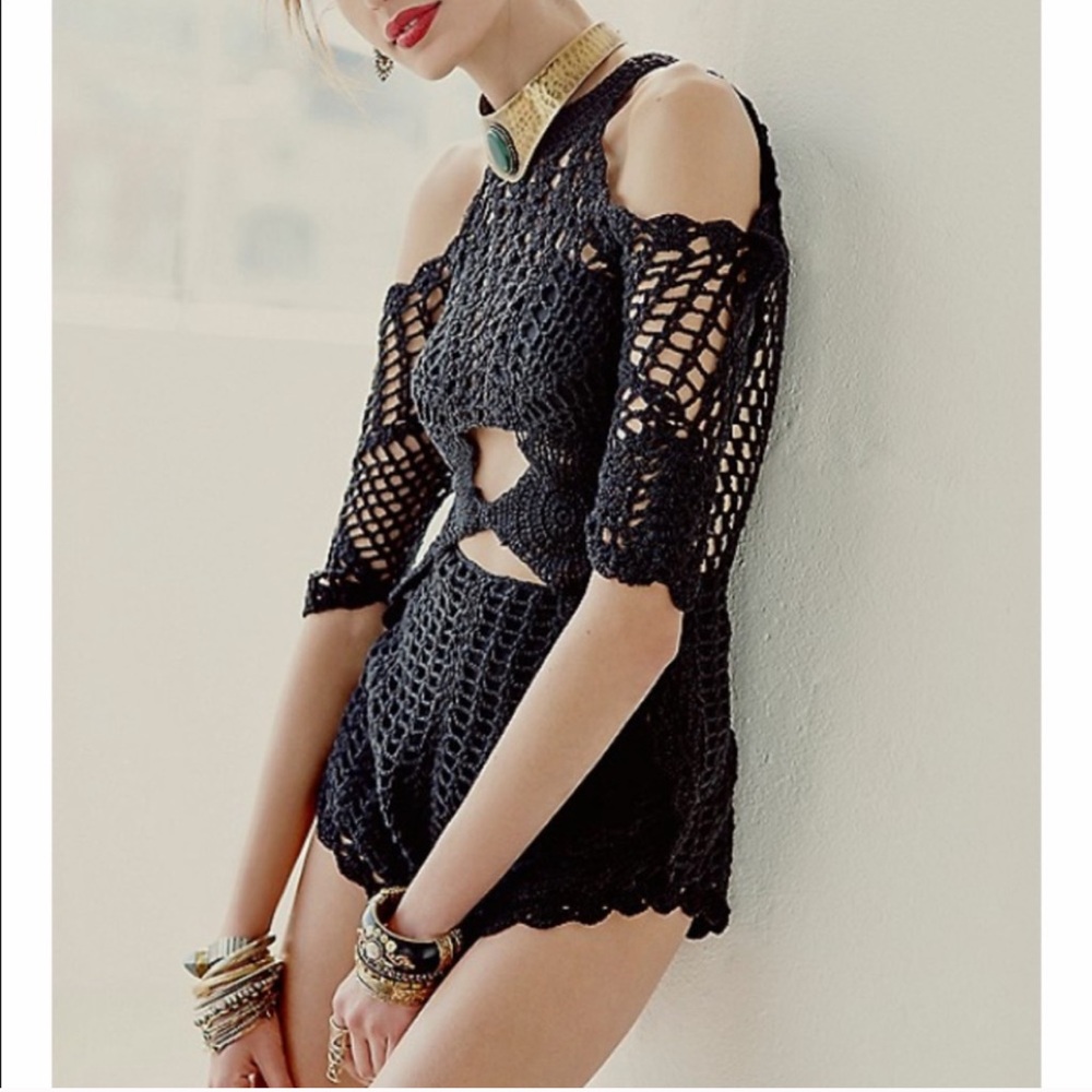 Alice McCall crochet play suit